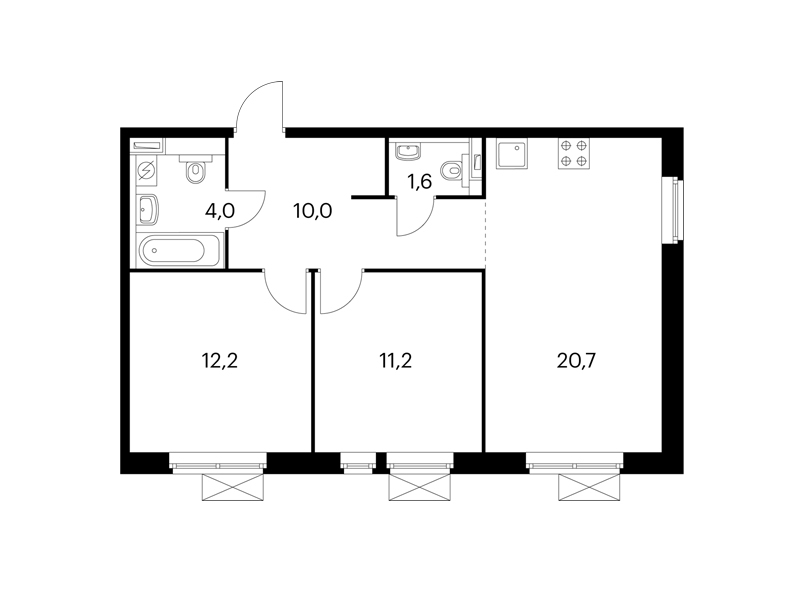 Ясеневая 12 квартиры. 2es9_9.6-1_s_z планировка. Дом 57 кв м. 2em5_9.3-1sz планировка. Домодедово новостройки от застройщика с отделкой.